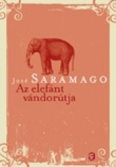 Okładka książki Az elefánt vándorútja José Saramago