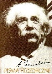 Okładka książki Pisma Filozoficzne Albert Einstein
