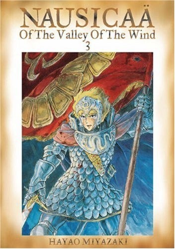Okładki książek z cyklu Nausicaä of the Valley of the Wind