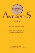 Okładka książki Utopie w Grecji hellenistycznej Marek Winiarczyk