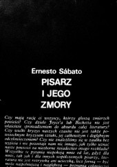 Okładka książki Pisarz i jego zmory Ernesto Sábato