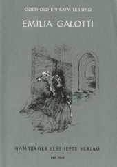 Okładka książki Emilia Galotti Gotthold Ephraim Lessing