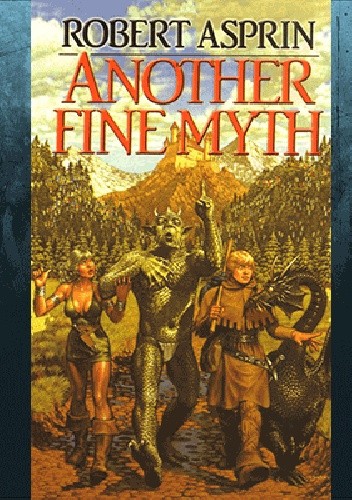 Okładki książek z cyklu Myth Adventures