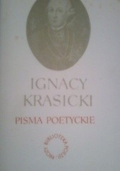 Okładka książki Pisma poetyckie (tom I) Ignacy Krasicki