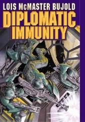 Okładka książki Diplomatic immunity Lois McMaster Bujold