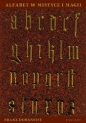 Okładka książki Alfabet w mistyce i magii Franz Dornseiff