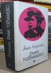 Okładka książki Znaki tożsamości Juan Goytisolo