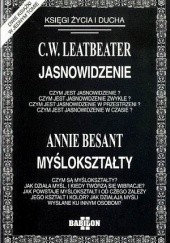 Okładka książki Jasnowidzenie Myślokształty Annie Besant, C.W. Leadbeater