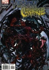 Okładka książki Venom/Carnage #02 - Cops and Monsters Clayton Crain, John Miesegaes, Peter Milligan