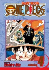 Okładka książki One Piece Volume 4 - The Black Cat Pirates Eiichiro Oda