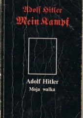 Okładka książki Moja walka Adolf Hitler