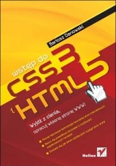 Okładka książki Wstęp do HTML5 i CSS3 Bartosz Danowski