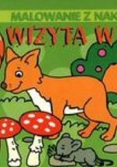 Okładka książki Wizyta w lesie. Malowanie z naklejkami Jarosław Żukowski
