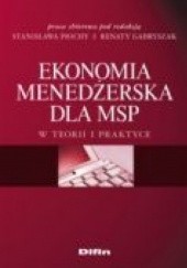 Okładka książki Ekonomia menedżerska dla MSP Stanisław Piocha