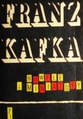 Okładka książki Nowele i miniatury Franz Kafka