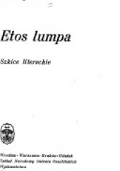 Okładka książki Etos lumpa Mieczysław Orski