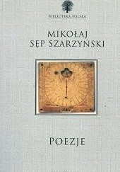 Okładka książki Poezje Mikołaj Sęp Szarzyński