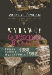 Okładka książki Wydawcy gorszego Boga Wojciech Śliwerski