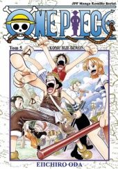 Okładka książki One Piece tom 5 - Komu bije dzwon Eiichiro Oda