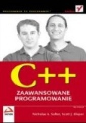 Okładka książki C++. Zaawansowane programowanie Scott J. Kleper, Nicholas A. Solter