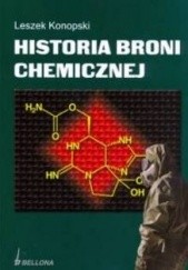 Okładka książki Historia broni chemicznej Leszek Konopski