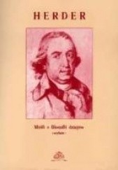 Okładka książki Myśli o filozofii dziejów (wybór) Johann Gottfried Herder