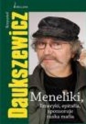 Okładka książki Meneliki, limeryki, epitafia - sponsoruje ruska mafia Krzysztof Daukszewicz