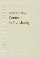 Okładka książki Contexts in Translating Eugene Nida