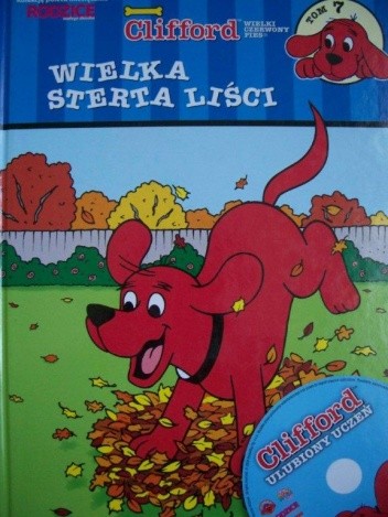 Okładki książek z serii Przygody Clifforda