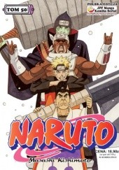Okładka książki Naruto tom 50 - Zacięta walka w wodnym więzieniu Masashi Kishimoto
