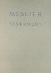 Okładka książki Testament Jan Meslier