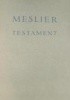 Okładka książki Testament Jan Meslier