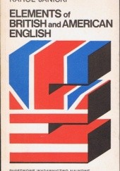 Okładka książki Elements of British and American English Karol Janicki