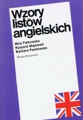 Okładka książki Wzory listów angielskich Mira Falkowska, Ryszard Majewski, Barbara Pawłowska