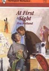 Okładka książki At first sight Eva Rutland