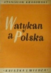Okładka książki Watykan a Polska Stanisław Krasowski
