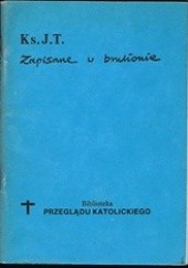 Okładka książki Zapisane w brulionie Jan Twardowski