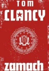 Okładka książki Zamach Tom Clancy