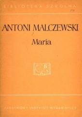 Okładka książki Maria. Powieść ukraińska Antoni Malczewski