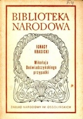 Okładka książki Mikołaja Doświadczyńskiego przypadki Ignacy Krasicki