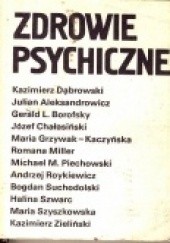 Okładka książki Zdrowie psychiczne Kazimierz Dąbrowski