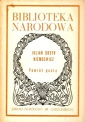 Okładka książki Powrót posła oraz Wybór bajek politycznych Julian Ursyn Niemcewicz
