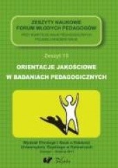 Okładka książki Orientacje jakościowe w badaniach pedagogicznych Anna Gajdzica, Aleksandra Minczanowska, Małgorzata Stokłosa