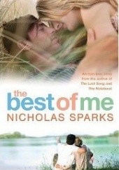 Okładka książki The Best of Me Nicholas Sparks