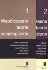 Okładka książki Współczesne teorie socjologiczne, t. 1 i 2