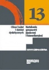 Okładka książki Kształcenie sprawności językowej i komunikacyjnej Maria Sienko, Zenon Uryga