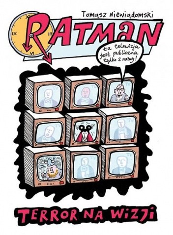 Okładki książek z cyklu Ratman