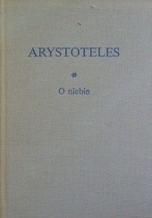 Okładka książki O niebie Arystoteles