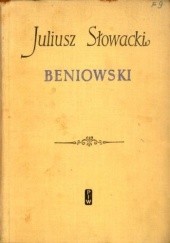 Okładka książki Beniowski Juliusz Słowacki