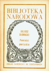 Okładka książki Powieści poetyckie Juliusz Słowacki